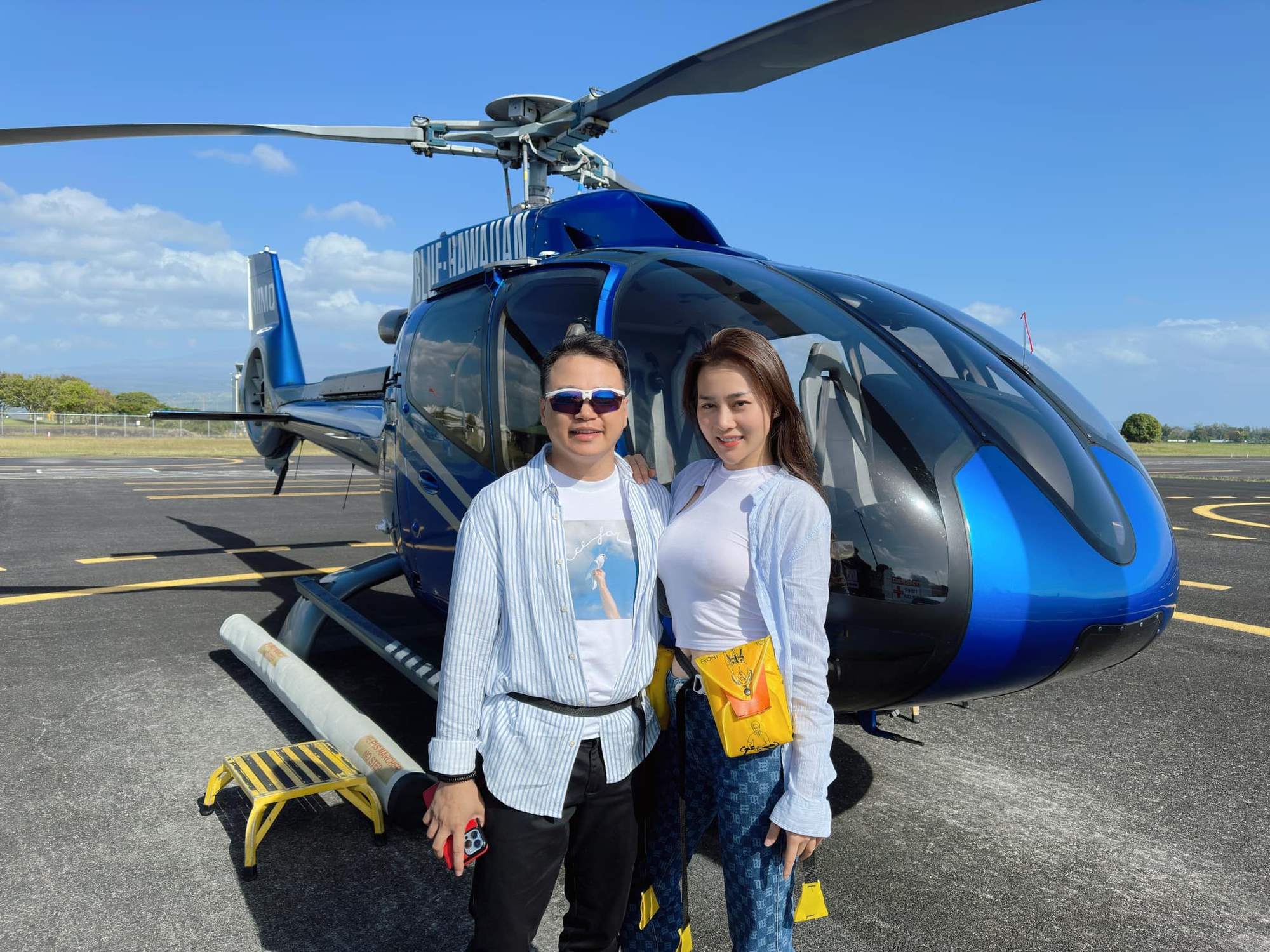 Cuộc sống của Phương Oanh sau 1 tháng cưới shark Bình: Sang Mỹ đánh golf, đi trực thăng, tậu nhà mới siêu sang - Ảnh 2.