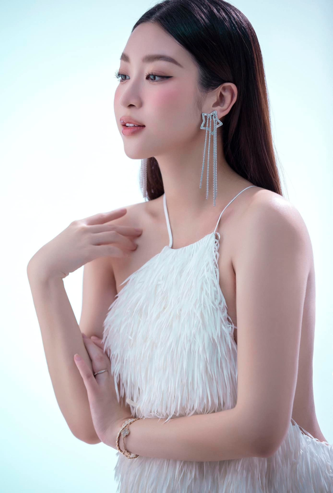 Hoa hậu Đỗ Mỹ Linh lần đầu công bố ảnh mang thai con đầu lòng: Nhan sắc phu nhân hào môn đỉnh chóp! - Ảnh 2.