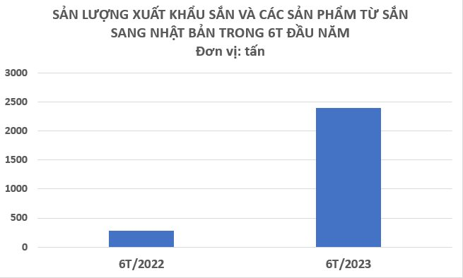 Chỉ trong nửa đầu năm, Nhật Bản tăng nhập khẩu loại nông sản này của Việt Nam hơn 700%, là mặt hàng Việt Nam xuất khẩu đứng thứ 2 thế giới - Ảnh 2.
