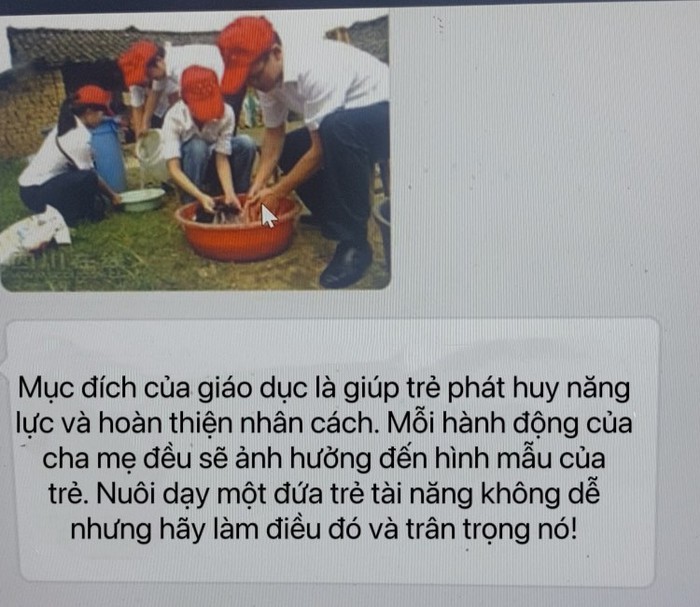 Phụ huynh khoe cho con đi du lịch sang chảnh, thầy chủ nhiệm nhắn 1 câu mà tất cả im bặt - Ảnh 1.