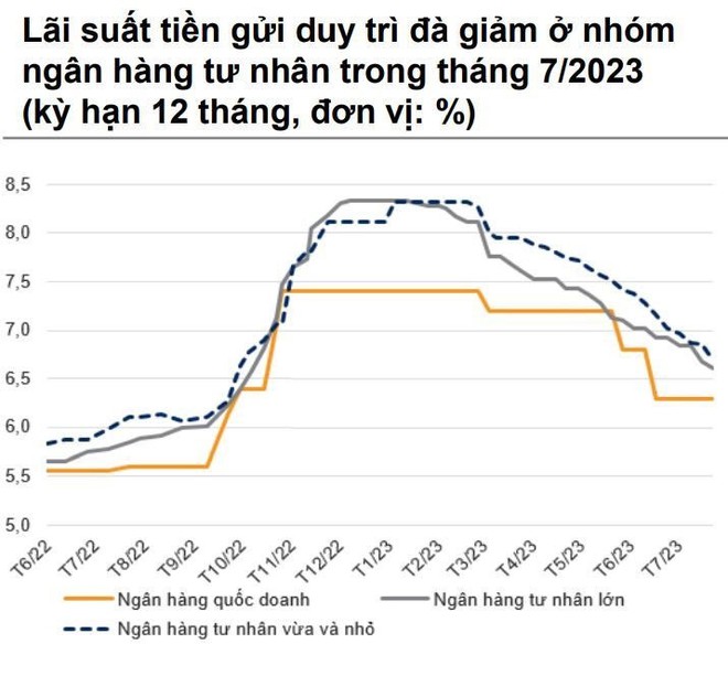 Lãi suất cho vay có thể giảm mạnh hơn lãi suất huy động trong nửa cuối năm 2023 - Ảnh 2.