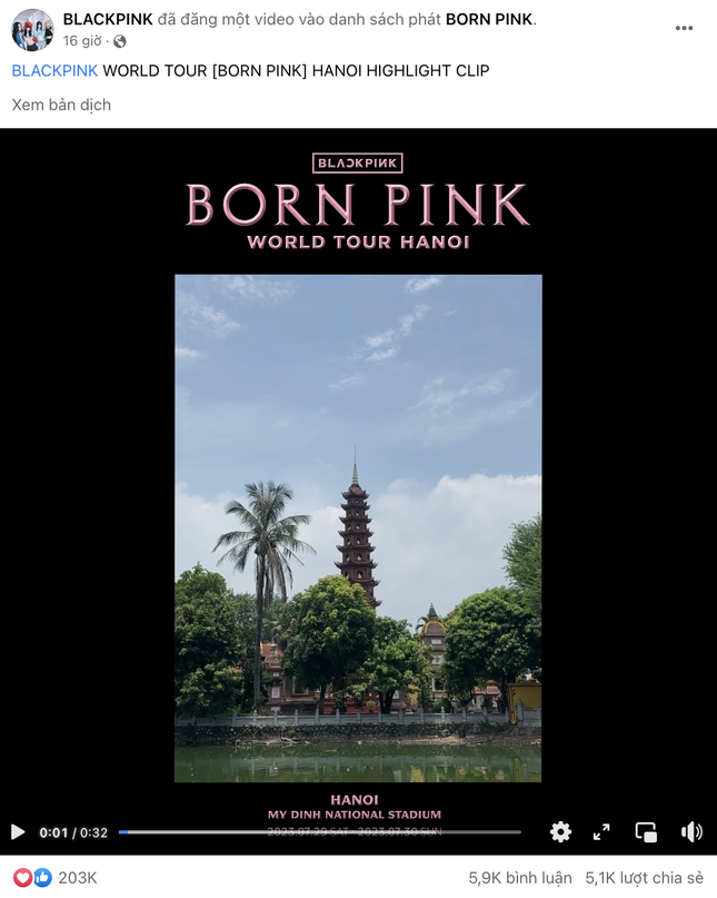 Hình ảnh Việt Nam xuất hiện trên trang 19 triệu người theo dõi của BlackPink - Ảnh 2.