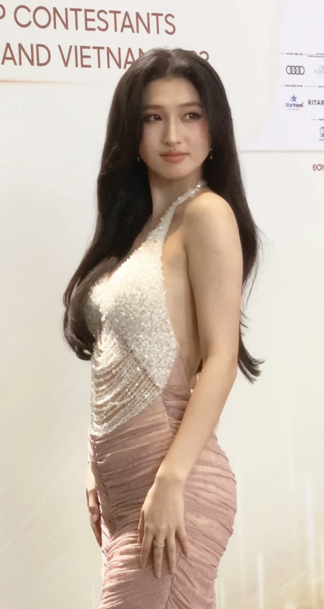 Á hậu Phương Nhi gây sốt với vòng 1 gợi cảm, vướng nghi vấn can thiệp thẩm mỹ - Ảnh 3. Á hậu Phương Nhi gây sốt với vòng 1 gợi cảm, vướng nghi vấn can thiệp thẩm mỹ - Ảnh 3.