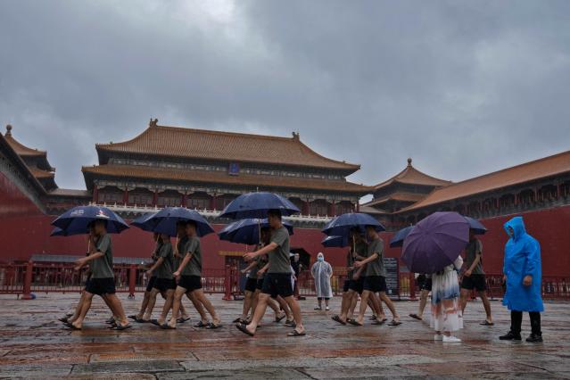 Mưa bão hoành hành khiến Cố cung Bắc Kinh xuất hiện cảnh tượng hiếm hoi: Tử Cấm Thành chưa từng ngập nước suốt 600 năm? - Ảnh 16.