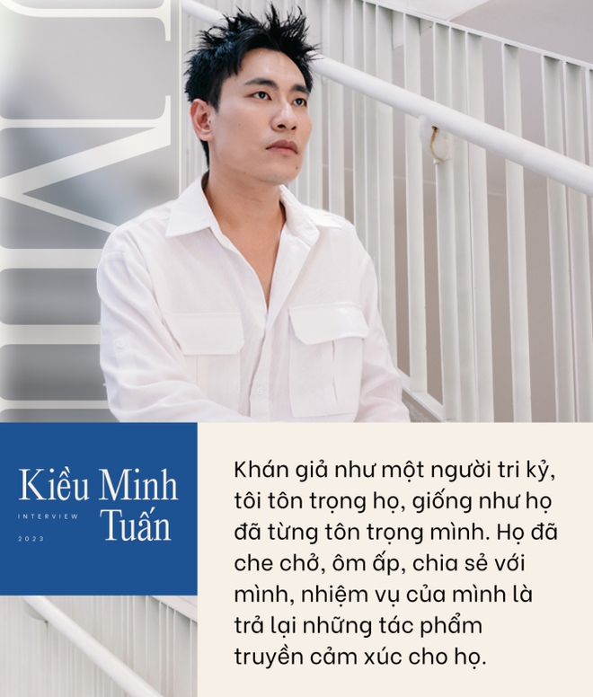 Kiều Minh Tuấn: Tôi từng cho khán giả biết về đời tư nhưng nó gây phiền toái trong việc làm nghề  - Ảnh 3.