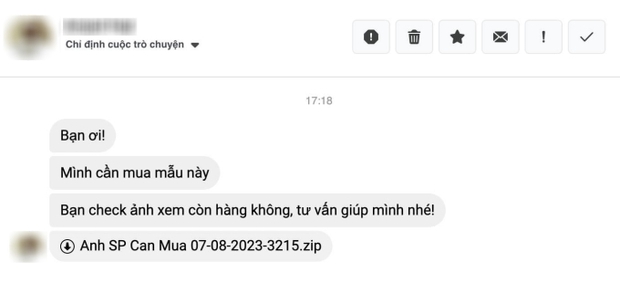 Đề phòng tin nhắn này trên Facebook nếu không muốn mất hết tiền trong tài khoản - Ảnh 2.