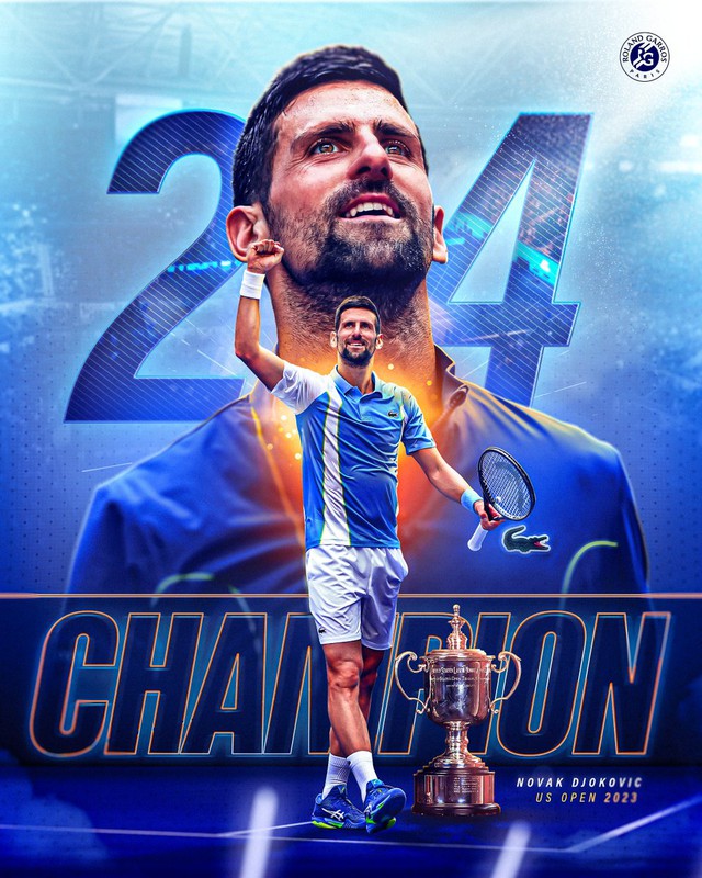 Novak Djokovic lần thứ 4 vô địch Mỹ mở rộng, giành 24 Grand Slam - Ảnh 3.