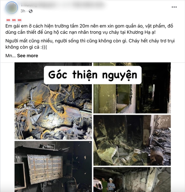  Người dân tiếc thương các nạn nhân xấu số, chung tay hỗ trợ các gia đình bị nạn trong vụ cháy chung cư mini - Ảnh 3.