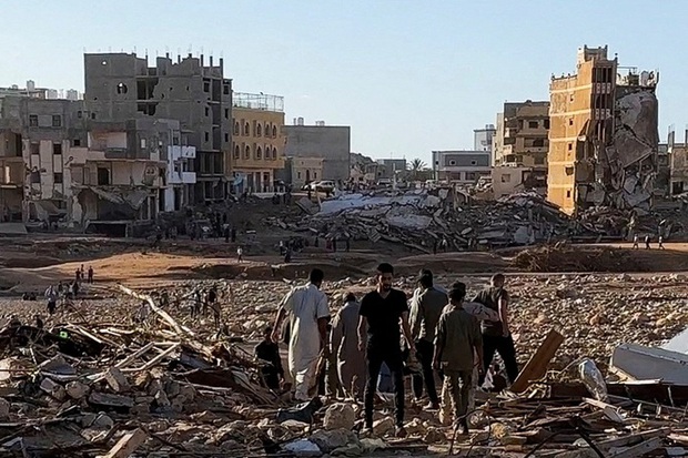 Thảm họa lũ lụt ở Libya: Kinh hoàng số người thiệt mạng và mất tích - Ảnh 3.