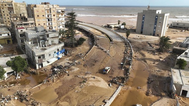 Thảm họa lũ lụt ở Libya: Kinh hoàng số người thiệt mạng và mất tích - Ảnh 1.