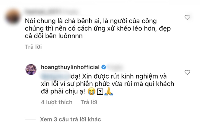  Hoàng Thuỳ Linh xin lỗi khán giả sau lùm xùm phát ngôn tại họp báo  - Ảnh 1.