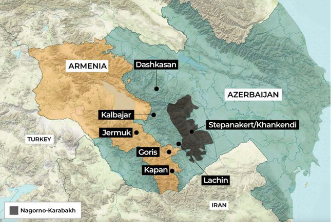 Azerbaijan triển khai chiến dịch ‘chống khủng bố’ ở vùng tranh chấp với Armenia - Ảnh 2.