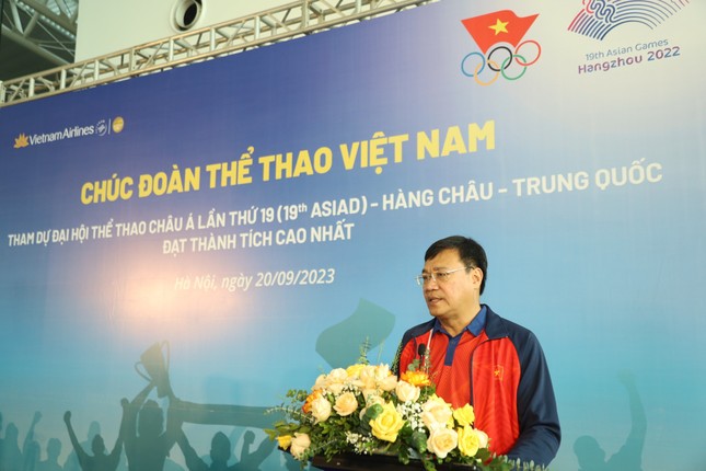 ‘Đại quân’ thể thao Việt Nam lên đường tranh tài tại Asiad 19 - Ảnh 2.