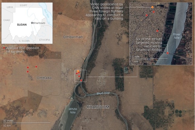 CNN: Đặc vụ Ukraine có thể đứng sau loạt tấn công bất thường ở Sudan - Ảnh 1.