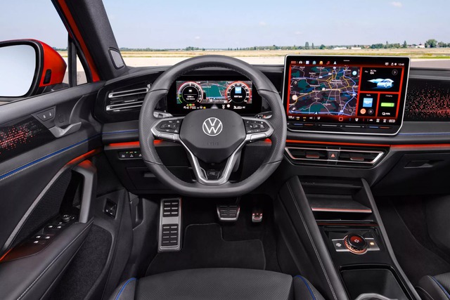 Volkswagen Tiguan 2024 ra mắt với nội thất như xe sang, chạy 100 km không cần xăng - Ảnh 7.