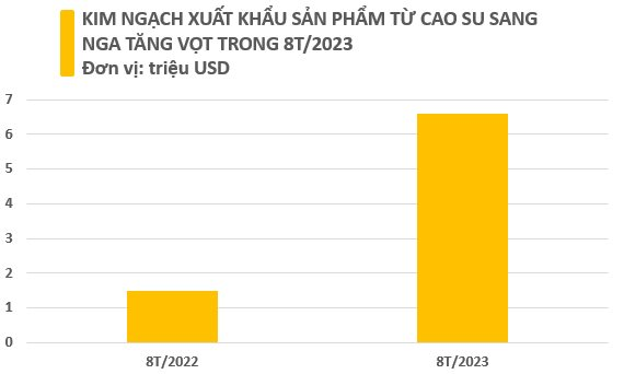 Nga bất ngờ tăng nhập khẩu một mặt hàng của Việt Nam gấp 4 lần trong 8 tháng đầu năm, Việt Nam xuất khẩu đứng thứ 3 thế giới - Ảnh 2.