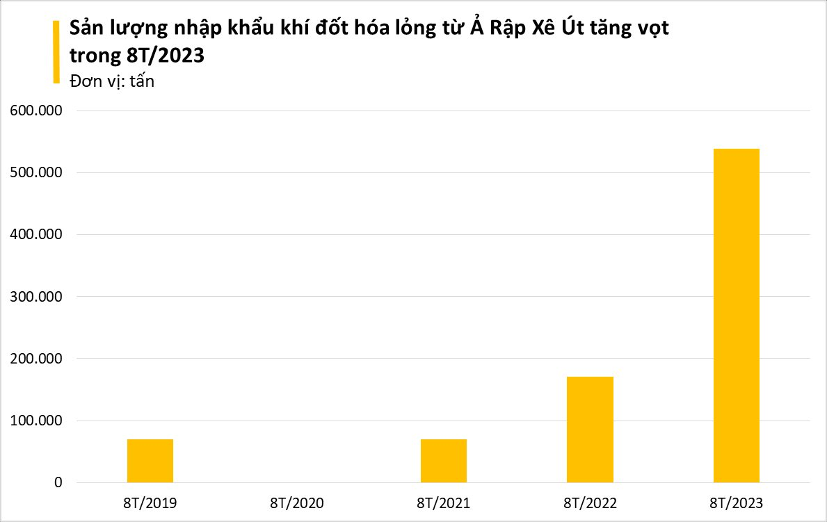 Giá rẻ bất ngờ, một mặt hàng từ Ả Rập Xê Út đang đổ bộ vào Việt Nam hơn 200% trong 8 tháng đầu năm - Ảnh 3.