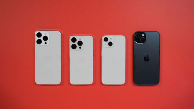 Nhìn vào bức ảnh này, Apple đang đặt ra câu đố cực kỳ khó: Bạn có phân biệt được từng mẫu iPhone 15 hay không? - Ảnh 2.