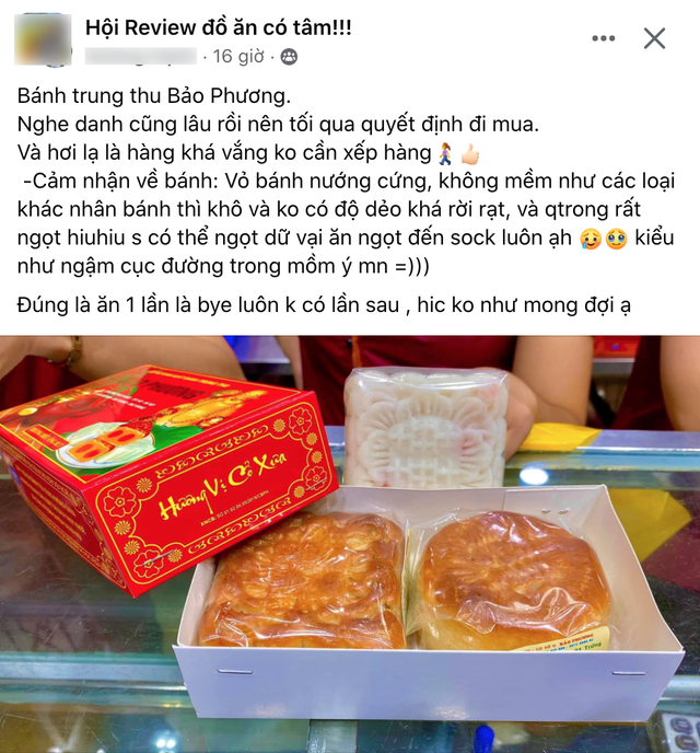 Bánh Trung thu Bảo Phương bị chê cứng, sốc vì quá ngọt nhưng rất nhiều dân mạng đã đưa ra phản ứng bất ngờ - Ảnh 2.