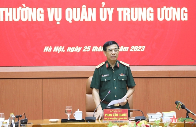 Thường vụ Quân ủy Trung ương xem xét kỷ luật cán bộ; sắp xếp các đơn vị sự nghiệp thuộc Bộ Quốc phòng - Ảnh 1.