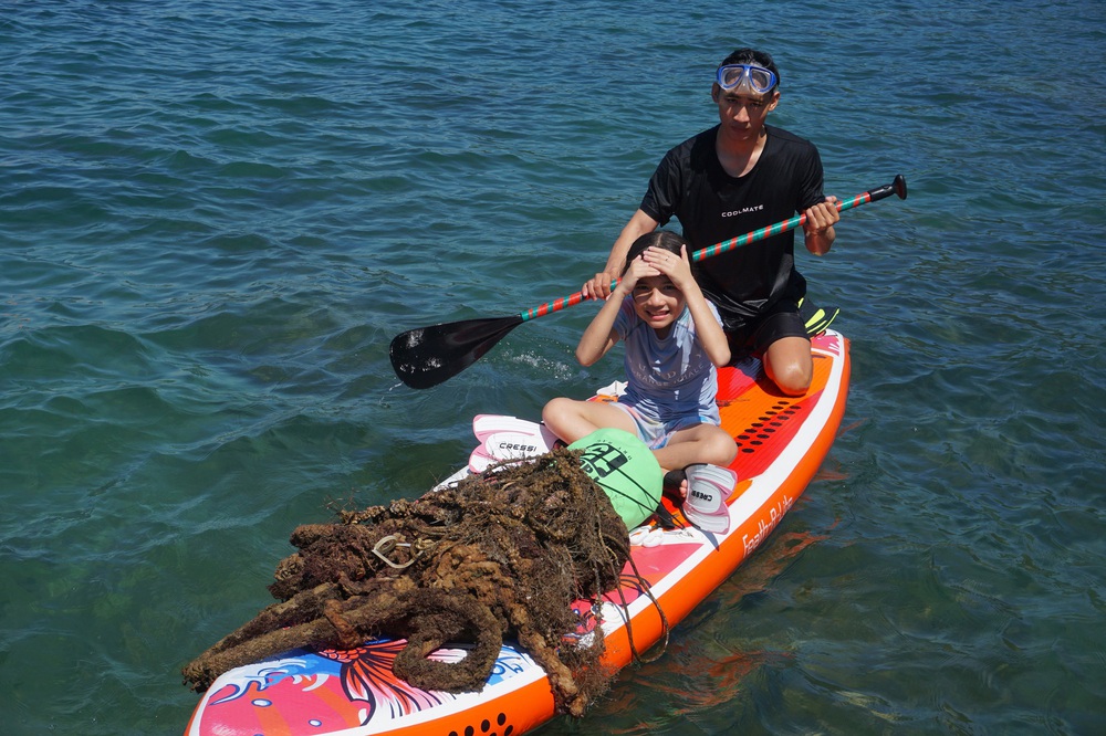 Chuyện những chiếc lưới ma bức tử san hô ở Đà Nẵng và nhóm phượt đáy biển, giải cứu đại dương - Ảnh 17.
