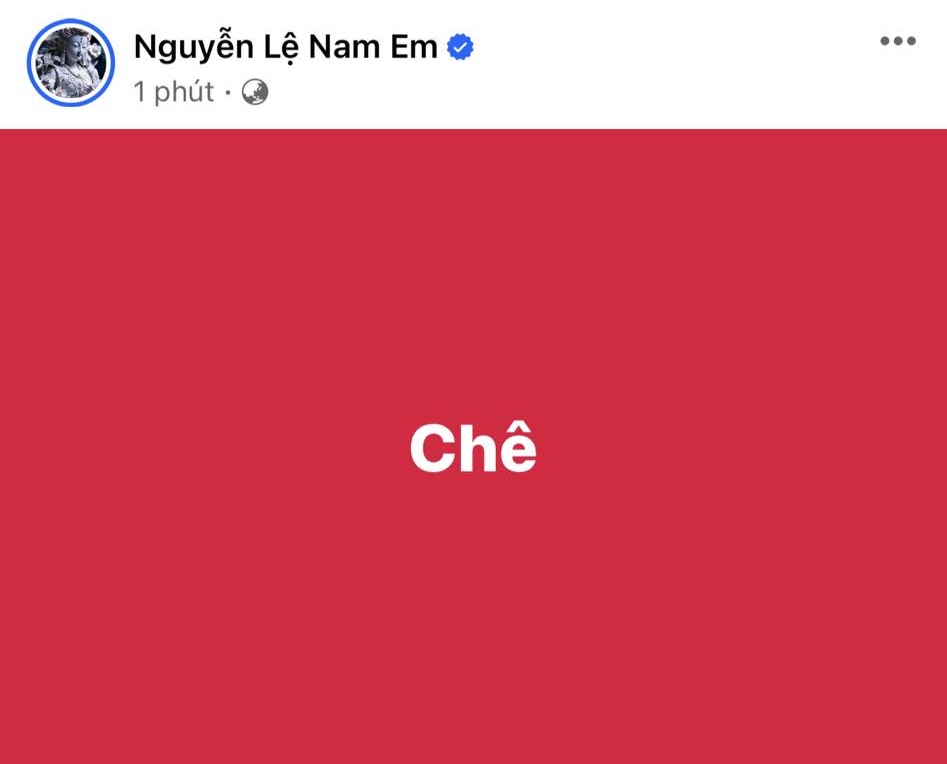 Chị gái không lọt Top 5 Miss Universe Vietnam, Nam Em đăng bài chê thẳng chương trình và có hành động khó hiểu với Tân Hoa hậu - Ảnh 1.