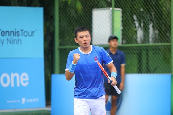 Lý Hoàng Nam đánh bại tay vợt Trung Quốc lần đầu vào vòng chính giải quần vợt Shanghai Masters Challenger 100 - Ảnh 3.