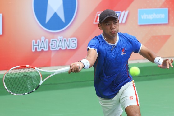 Lý Hoàng Nam đánh bại tay vợt Trung Quốc lần đầu vào vòng chính giải quần vợt Shanghai Masters Challenger 100 - Ảnh 1.