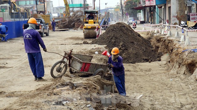 Hải Phòng gấp rút thi công nút giao thông gần 700 tỷ đồng - Ảnh 7.