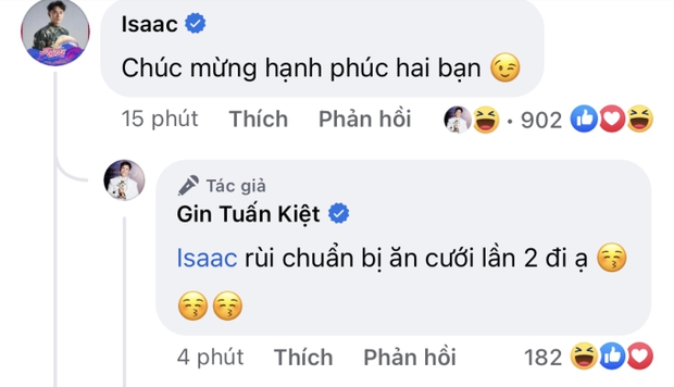  Dàn sao Việt dự đổ bộ đám cưới Puka và Gin Tuấn Kiệt: Trường Giang - Nhã Phương hội trưởng đẩy thuyền, Hoà Minzy nhả vía sinh em bé! - Ảnh 3.