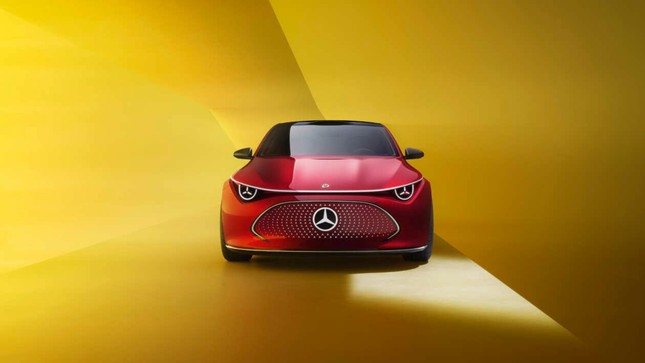 Mercedes-Benz CLA Concept chạy điện với nội thất độc đáo - Ảnh 1.