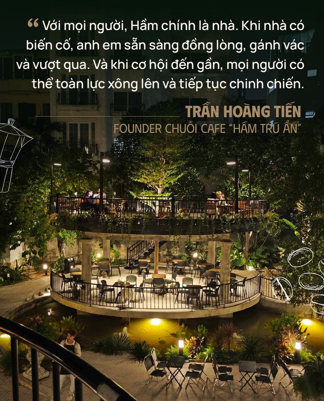 Cựu giảng viên Ngoại ngữ đứng sau chuỗi cafe chục tỷ Hầm Trú Ẩn: 6 tháng lỗ ròng để "trả học phí", lao đao suýt bỏ cuộc thì nhận cơ hội đắt giá- Ảnh 8. Cựu giảng viên Ngoại ngữ đứng sau chuỗi cafe chục tỷ Hầm Trú Ẩn: 6 tháng lỗ ròng để "trả học phí", lao đao suýt bỏ cuộc thì nhận cơ hội đắt giá- Ảnh 8.