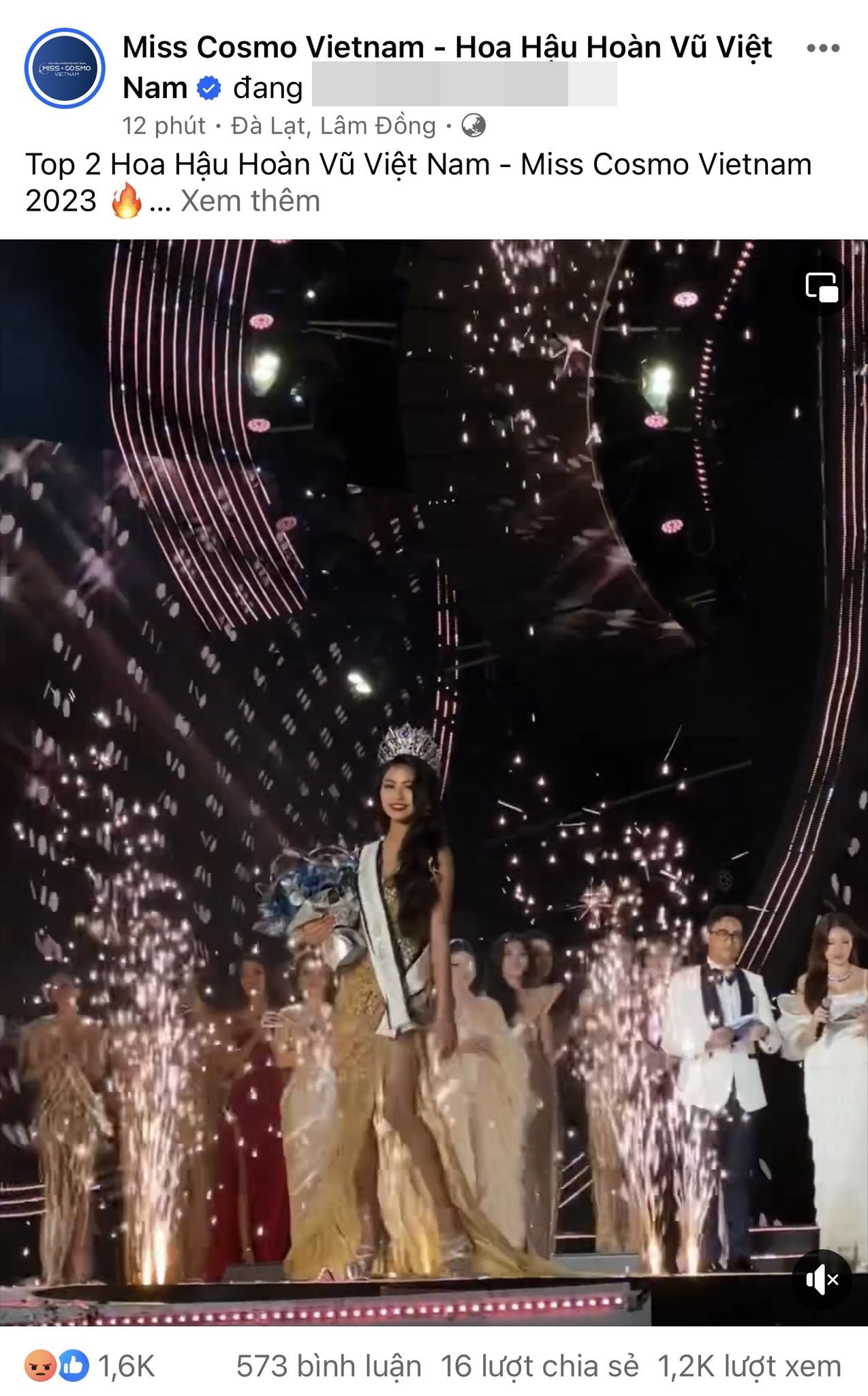 Tân Hoa hậu Hoàn vũ Việt Nam vấp làn sóng phẫn nộ ngay trong giây phút đăng quang, bị lập nhóm anti và gọi là "Miss gà nhà"- Ảnh 2. Tân Hoa hậu Hoàn vũ Việt Nam vấp làn sóng phẫn nộ ngay trong giây phút đăng quang, bị lập nhóm anti và gọi là "Miss gà nhà"- Ảnh 2.