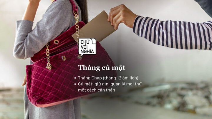 Tháng củ mật là gì?- Ảnh 1.