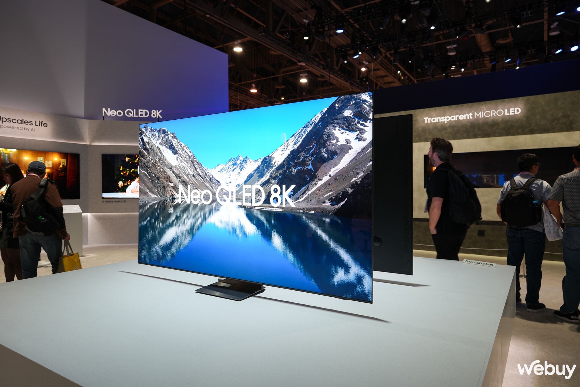 Cận cảnh loạt TV Samsung mới tại CES 2024: Thiết kế ấn tượng, hình âm đẳng cấp, đặc biệt choáng ngợp với mẫu MICRO LED trong suốt- Ảnh 1.