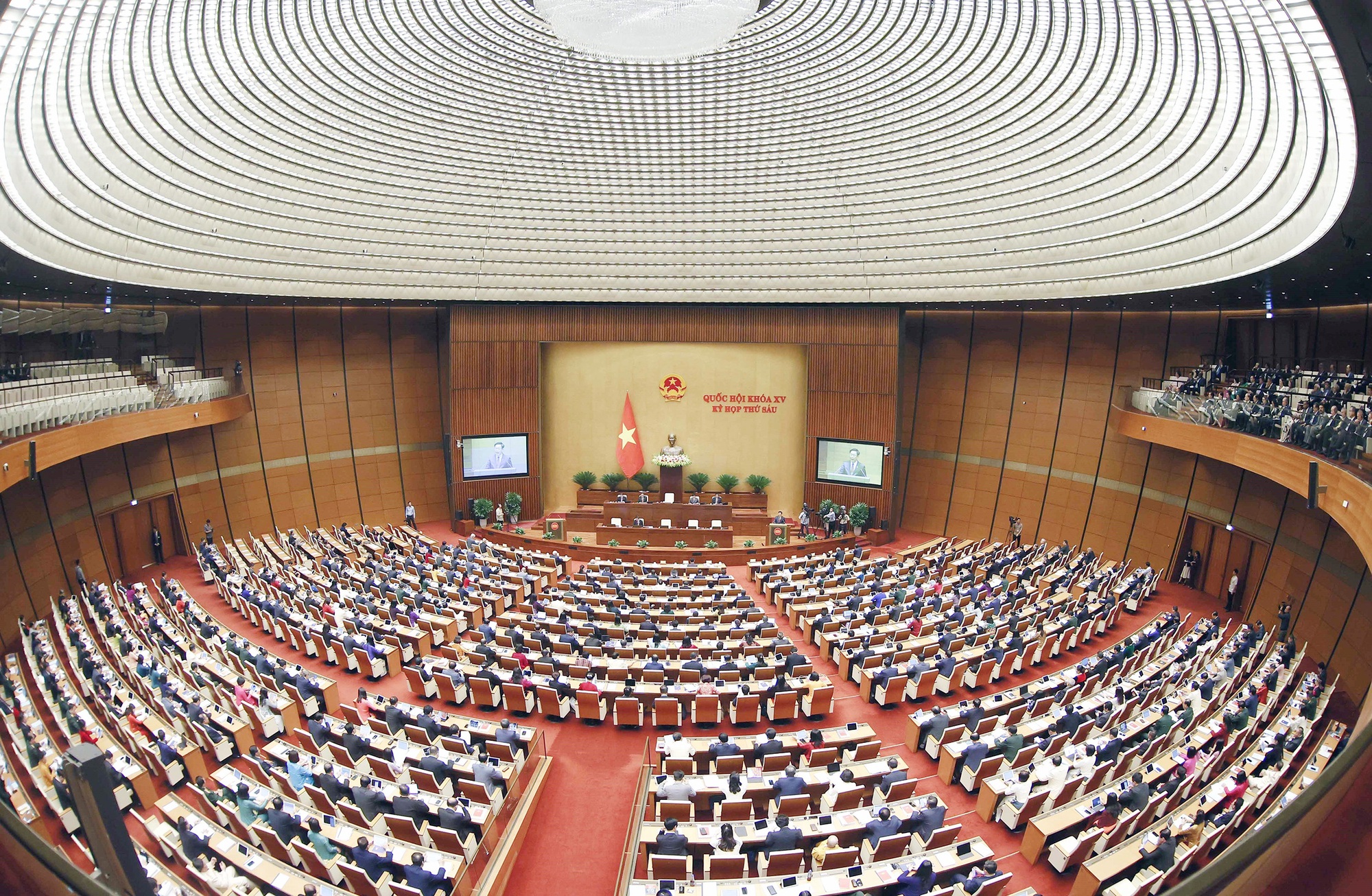 Tổng Bí thư Nguyễn Phú Trọng dự khai mạc Kỳ họp bất thường lần thứ 5, Quốc hội khóa XV- Ảnh 13.