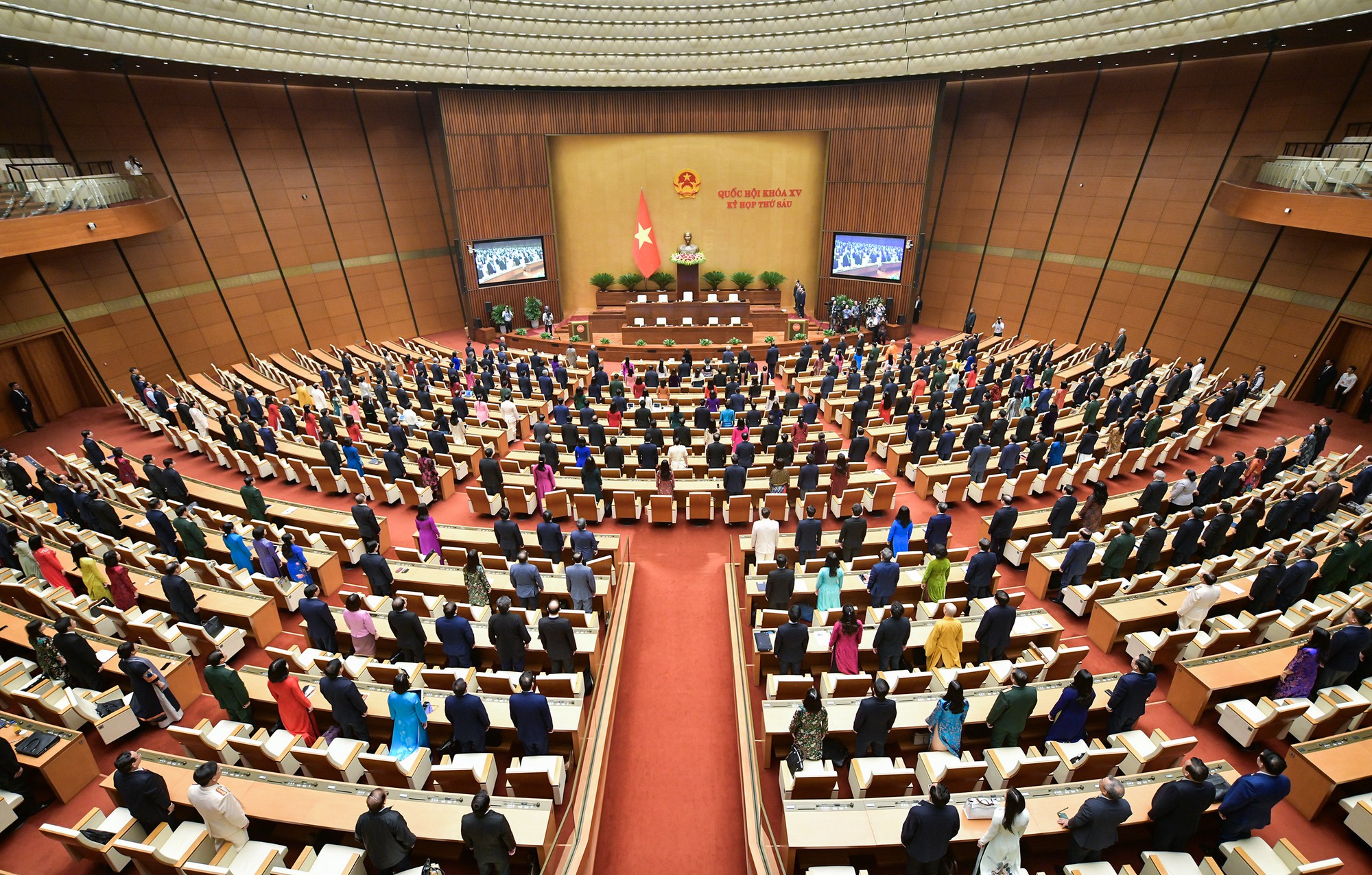Tổng Bí thư Nguyễn Phú Trọng dự khai mạc Kỳ họp bất thường lần thứ 5, Quốc hội khóa XV- Ảnh 14.