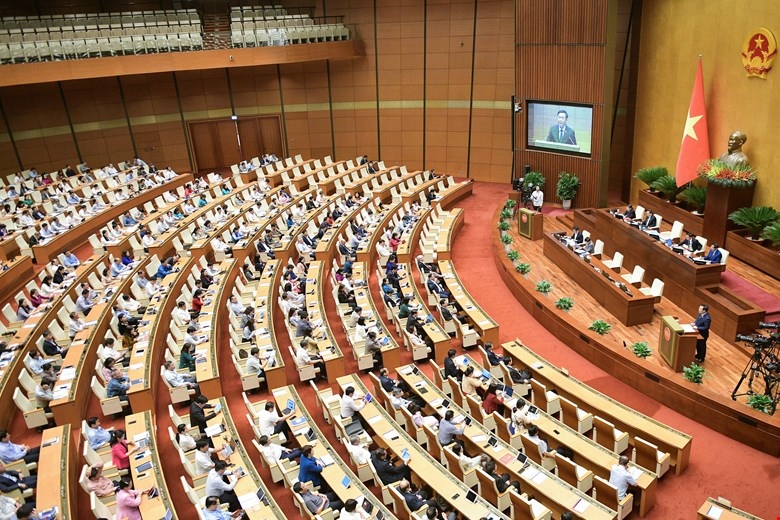 Tổng Bí thư Nguyễn Phú Trọng dự phiên khai mạc Kỳ họp bất thường của Quốc hội- Ảnh 3.