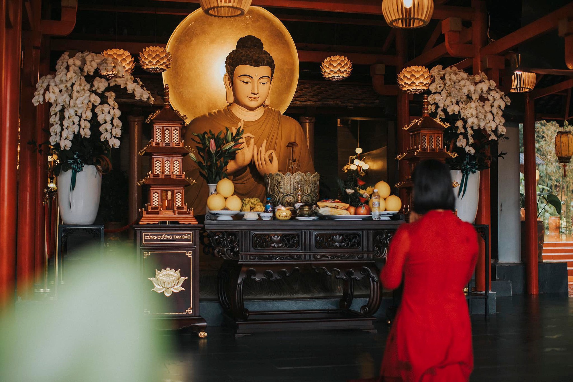 Phát hiện ngôi chùa có cây cổ thụ trăm tuổi, cách Hà Nội chỉ hơn 1 giờ lái xe, phù hợp đi lễ dịp đầu năm- Ảnh 9.