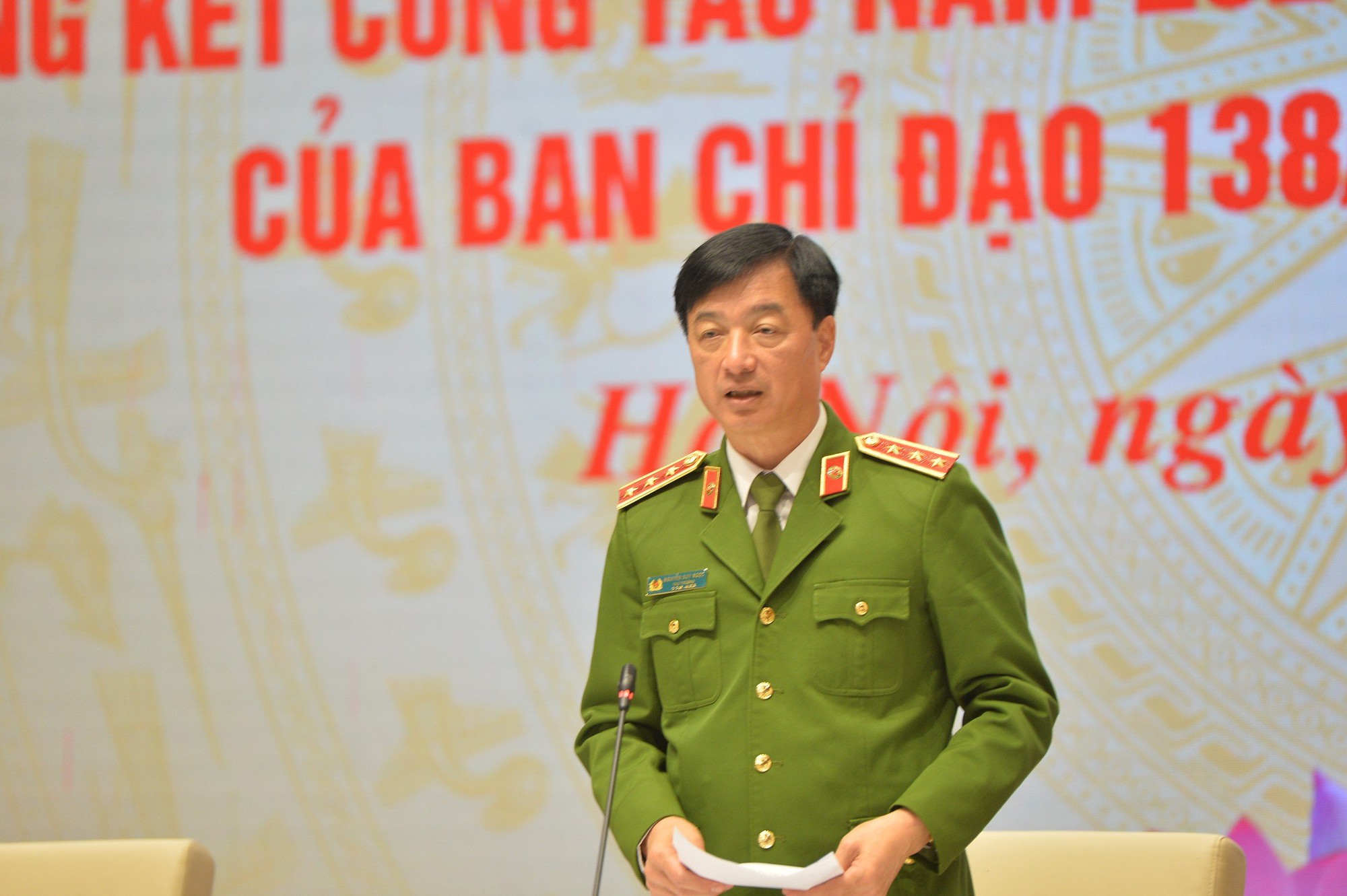 Thứ trưởng Bộ Công an Nguyễn Duy Ngọc đề nghị Bộ Lao động, Thương binh và Xã hội quan tâm đến vấn đề an sinh xã hội