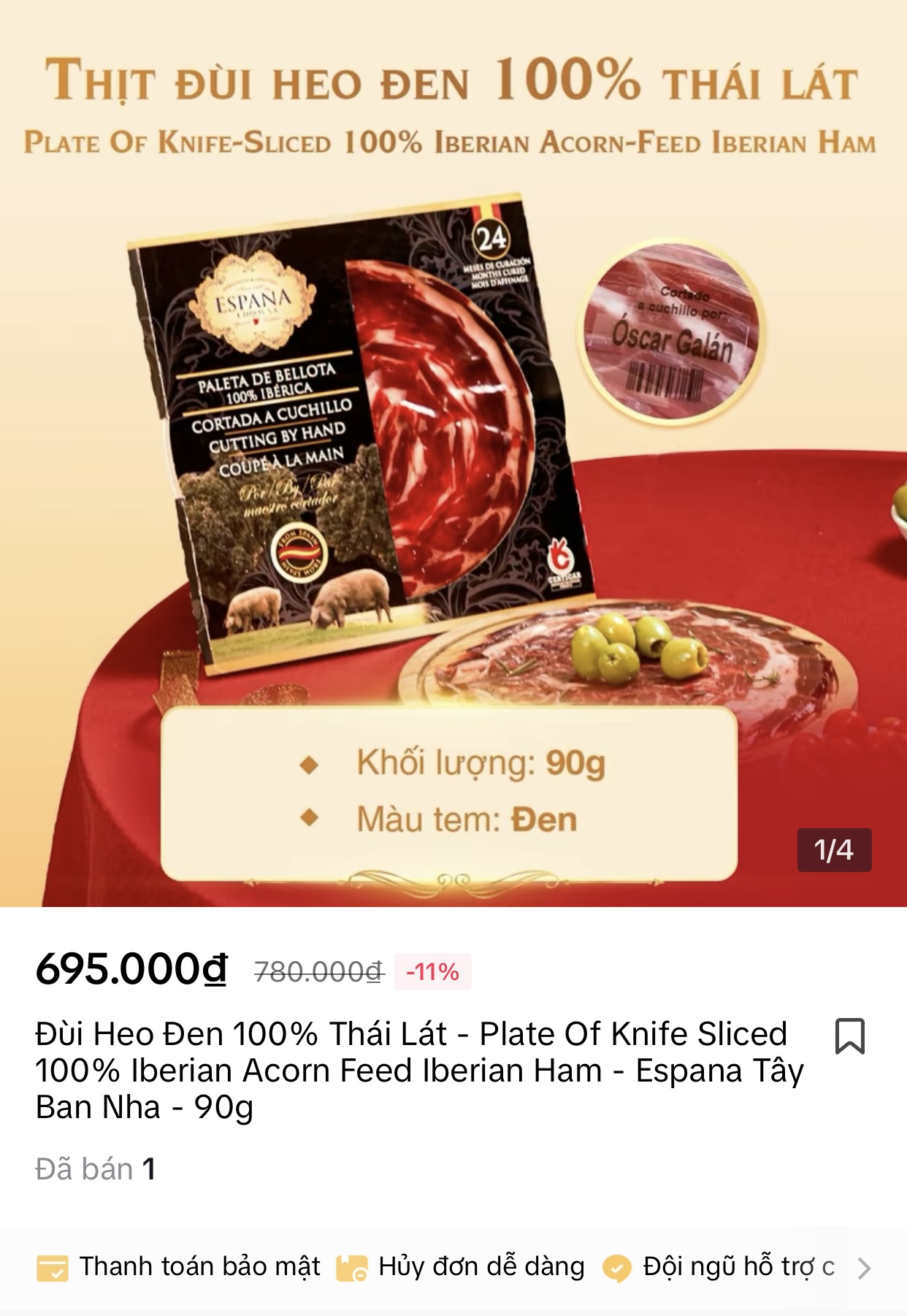 Thái Công tung loạt sản phẩm đồ ăn quý tộc đón Tết, giá bán đa dạng từ 695k đến 112 triệu đồng- Ảnh 2.