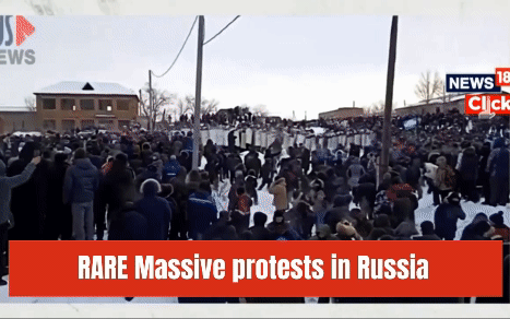 Bạo loạn ở nước cộng hòa thuộc Nga: Hàng nghìn người xô xát cảnh sát, Vệ binh quốc gia Nga được điều động