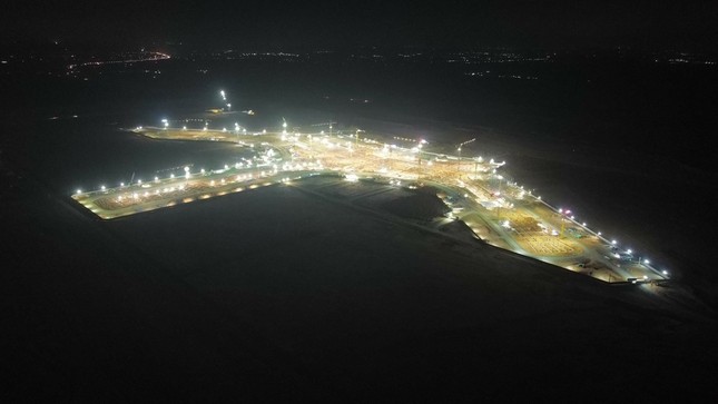 Thi công xuyên đêm trên đại công trường sân bay Long Thành- Ảnh 3.