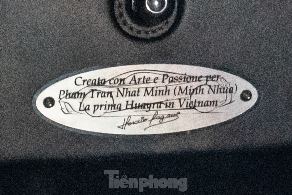 Những chi tiết đặc biệt trên siêu xe Pagani Huayra của Minh 'Nhựa'- Ảnh 5.