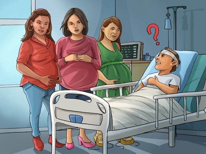 Ai l&agrave; vợ của người đ&agrave;n &ocirc;ng tr&ecirc;n giường bệnh?- Ảnh 1.