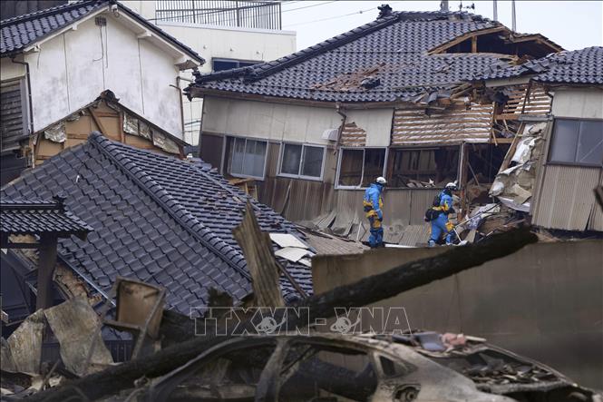 Số nạn nhân tử vong do động đất tại Nhật Bản đã lên tới 57 người- Ảnh 1.