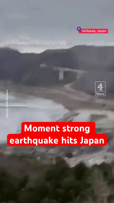 Động đất ở Nhật Bản: Khoảnh khắc rung lắc kinh hoàng gây ám ảnh, một chi tiết nhỏ cho thấy bản lĩnh của người dân trong lúc nguy cấp- Ảnh 1.