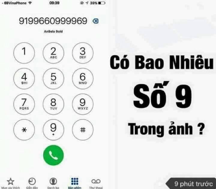 Có bao nhiêu số 9 trong hình?- Ảnh 1.