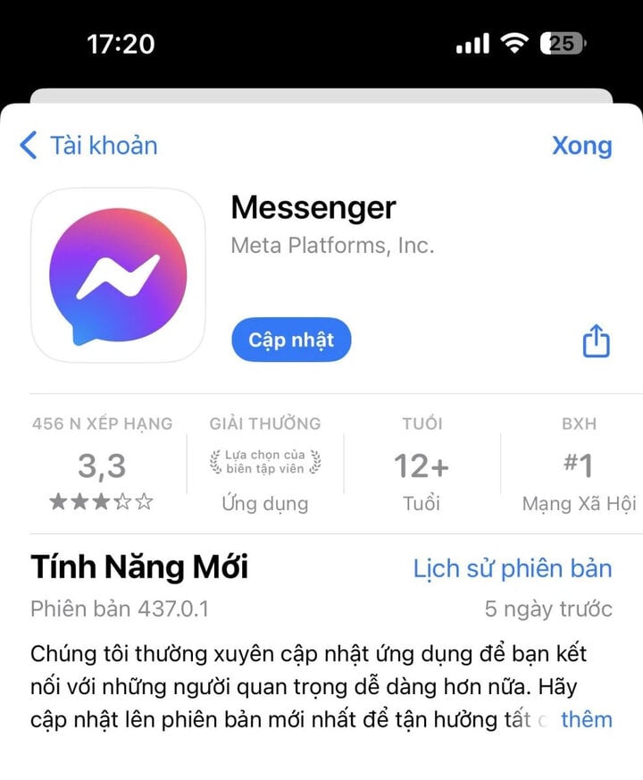 Mẹo chỉnh sửa tin nhắn đã gửi trên Messenger nhanh nhất- Ảnh 1.