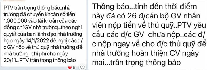 Trường tiểu học ở Hải Dương bị tố chi phúc lợi giáo viên rồi đòi lại- Ảnh 2.